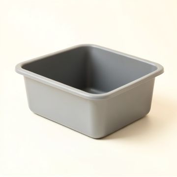 Field Bluff Empty Storage Basket - Gray (synthetic illustration; no displayed measurements)