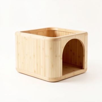 Wren Edge Empty Furniture-Style Litter Enclosure - Ivory (synthetic illustration; no displayed measurements)