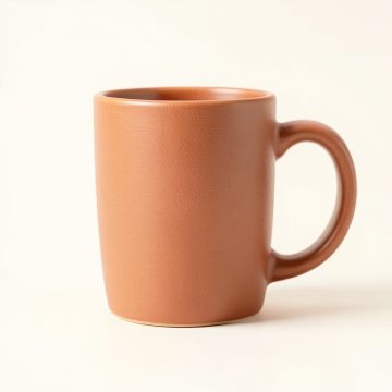 Willow Brook Ceramic Mug - Terracotta (synthetic illustration; no displayed measurements)