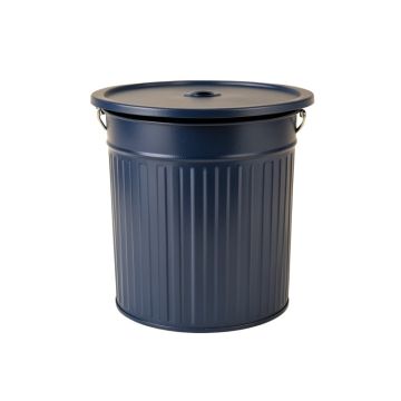 Brook Bend Closed Garden Compost Bin - Navy