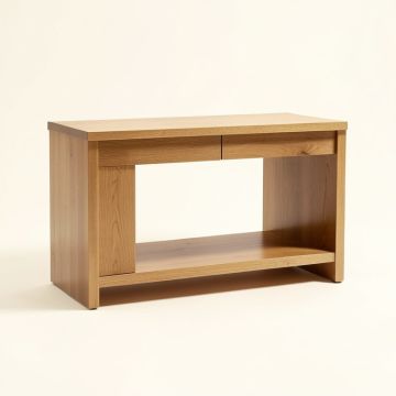 Ertan 23.7 '' Solid Wood Console Table (synthetic illustration; no displayed measurements)