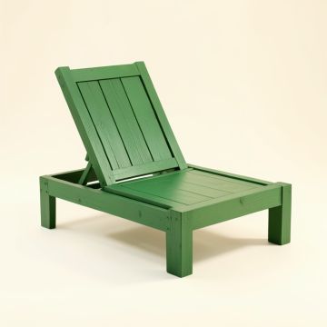 Holly Arc Outdoor Lounge Chair (synthetic illustration; no displayed measurements)