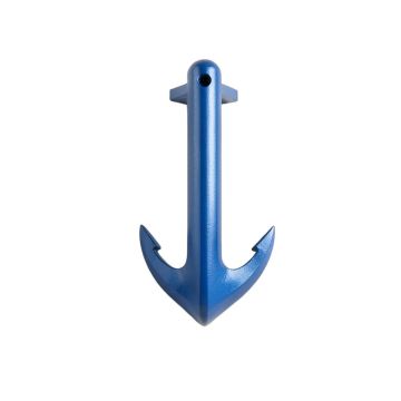 Wood/Metal Anchor Wall Décor