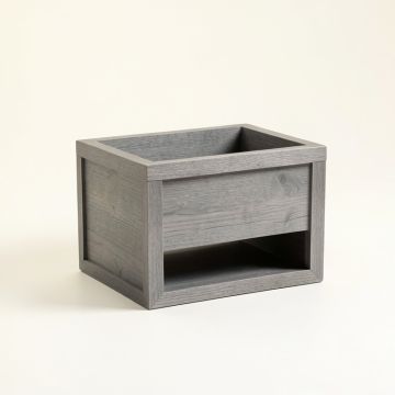 Briar Bend Empty Raised Planter - Gray (synthetic illustration; no displayed measurements)