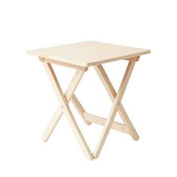 Alder Crest Compact Balcony Table - Ivory