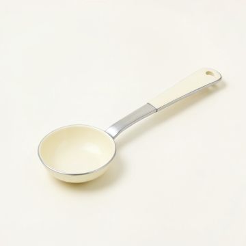 Holly Crest Cooking Spoon - Ivory (synthetic illustration; no displayed measurements)