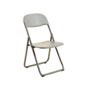 Willow Bend Folding Outdoor Chair - Gray