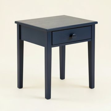 Olive Bluff Side Table - Navy (synthetic illustration; no displayed measurements)
