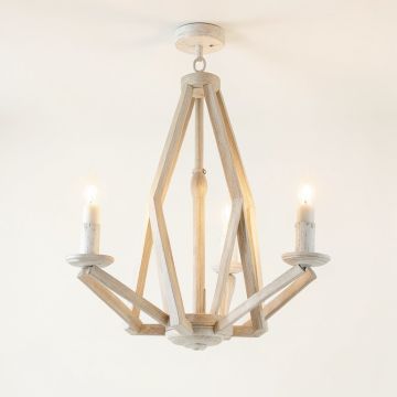 Jarman 6-Light Candle Style Geometric Chandelier (synthetic illustration; no displayed measurements)