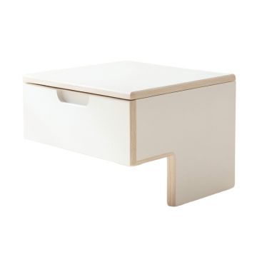Cedar Dell Under-Desk Drawer Unit - White