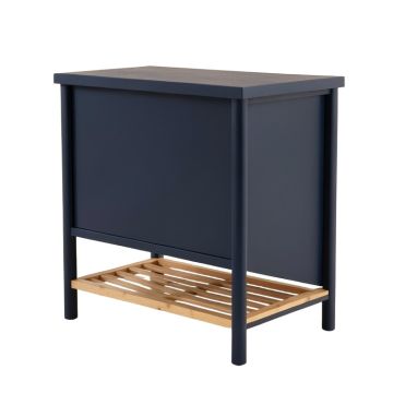 Summit Crest Freestanding Laundry Folding Counter - Navy