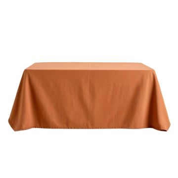 Maple Branch Flat Bed Sheet - Terracotta