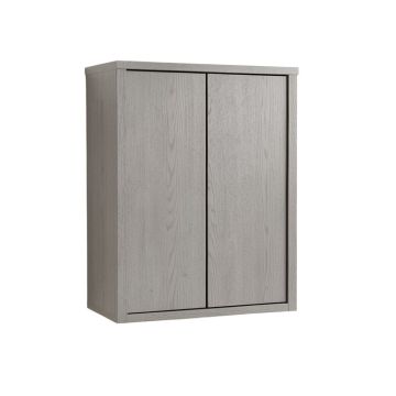 Stone Bluff Wall-Mounted Entry Cabinet - Gray