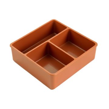 Stone Arc Empty Pantry Drawer Organizer Insert - Terracotta