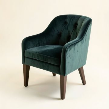Guntram Tufted Velvet Upholstered Side Chair (synthetic illustration; no displayed measurements)