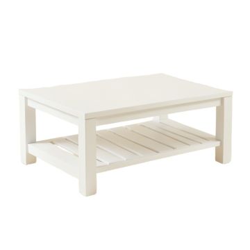 Fern Crest Coffee Table - White