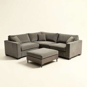 Enyah 103 '' Wide Reversible Modular Corner Sectional With Ottoman (synthetic illustration; no displayed measurements)