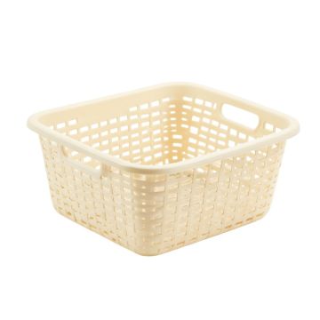 Birch Bend Empty Storage Basket - Cream