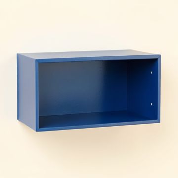Briar Branch Wall-Mounted Shelf - Blue (synthetic illustration; no displayed measurements)