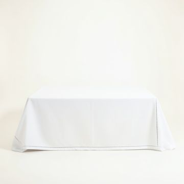 Cliff Dale Flat Bed Sheet - White (synthetic illustration; no displayed measurements)