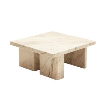 Evelyn Faux Marble Coffee Table