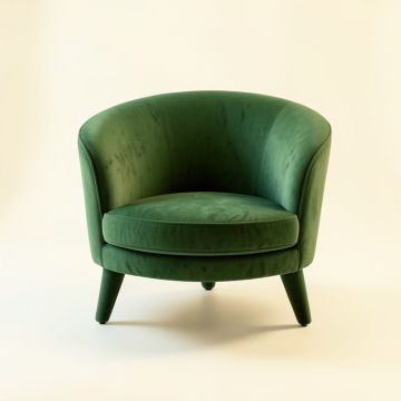 Briar Bluff Upholstered Armchair - Green (synthetic illustration; no displayed measurements)