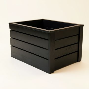 Aspen Dell Empty Furniture-Style Litter Enclosure - Black (synthetic illustration; no displayed measurements)