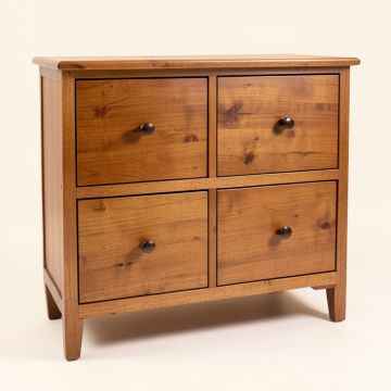 Loft 4 Drawer Dresser (synthetic illustration; no displayed measurements)