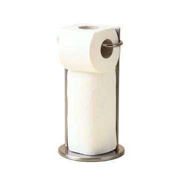 Free Standing Toilet Paper Holder With Storage