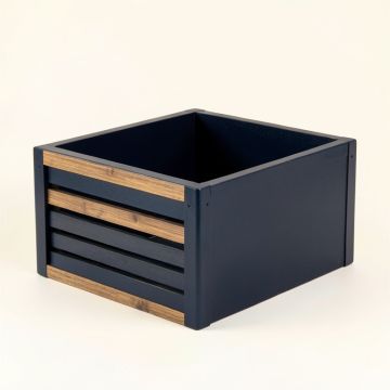 Lake Bluff Empty Furniture-Style Litter Enclosure - Navy (synthetic illustration; no displayed measurements)