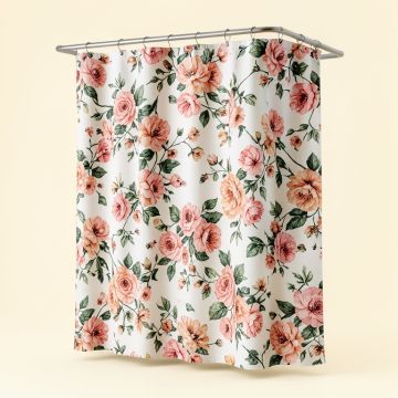 Anatoli Floral Single Shower Curtain (synthetic illustration; no displayed measurements)