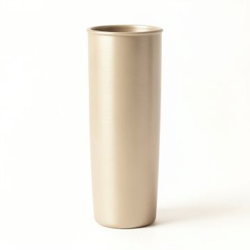 Moss Arc Empty Decorative Vase - Beige (synthetic illustration; no displayed measurements)