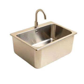 Pekoe Stainless Steel 33 '' L X 22 '' W Farmhouse/Apron Kitchen Sink