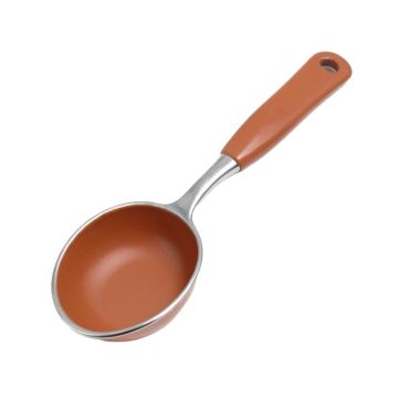 Stone Arc Cooking Spoon - Terracotta