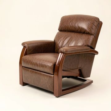 Darhyl 34.16 '' Wide Faux Leather Power Lift Assist Standard Recliner With Massager (synthetic illustration; no displayed measurements)
