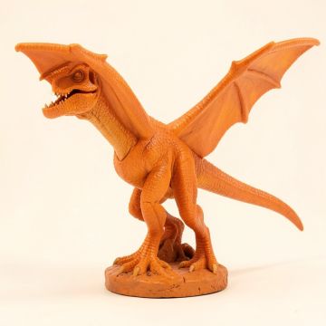 Scaled Jurassic Pterodactyl Dinosaur Statue (synthetic illustration; no displayed measurements)