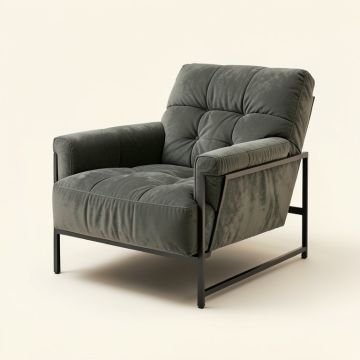 Laughlin 30 '' Wide Tufted Papasan Chair (synthetic illustration; no displayed measurements)
