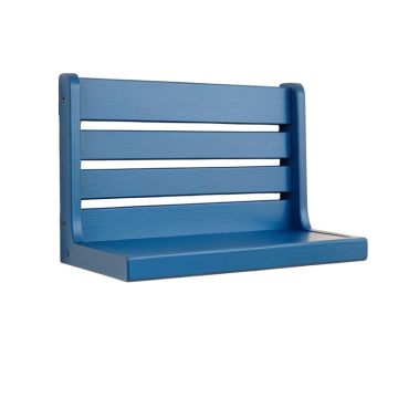 Laurel Dale Wall-Mounted Entryway Organizer Shelf - Blue