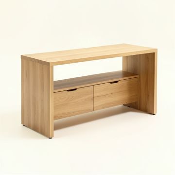 Chugwater 20 '' Solid Wood Console Table (synthetic illustration; no displayed measurements)
