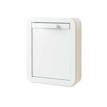 Ash Bend Wall-Mounted Laundry Cabinet - White