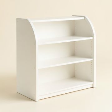 Linden Bluff Desktop Shelving Unit - White (synthetic illustration; no displayed measurements)