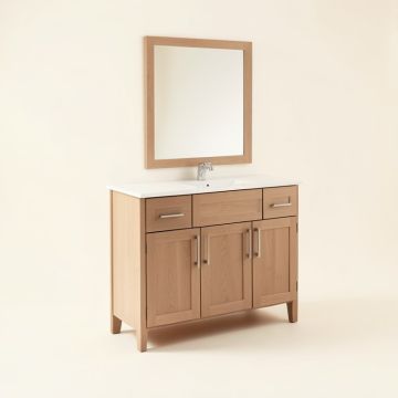 Terri 48 '' Single Bathroom Vanity Set (synthetic illustration; no displayed measurements)