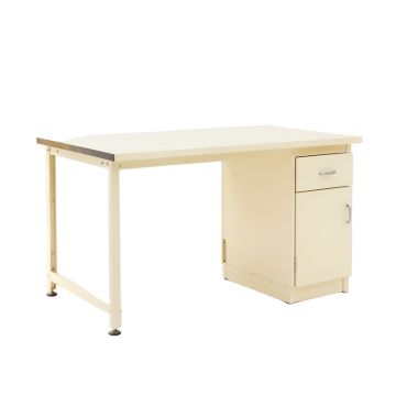 Juniper Crest Empty Workshop Workbench - Ivory