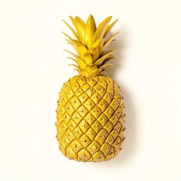 Richland Modern Pineapple Whole Cut On Basketweave Wall Décor (synthetic illustration; no displayed measurements)