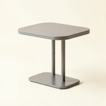 Bay Canyon Compact Balcony Table - Gray (synthetic illustration; no displayed measurements)