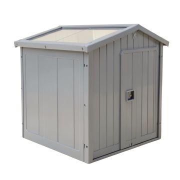 Skylight™ 4 Ft. W X 6 Ft. D Polycarbonate Lean-To Tool Shed