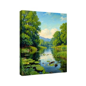 `` The Marina At Argenteuil , 1872 '' By Claude Monet Painting Print On Wrapped Canvas