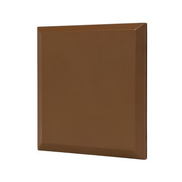Rhombus Play 14 '' X 48.5 '' Solid Wood Wall Paneling In Matte Brown