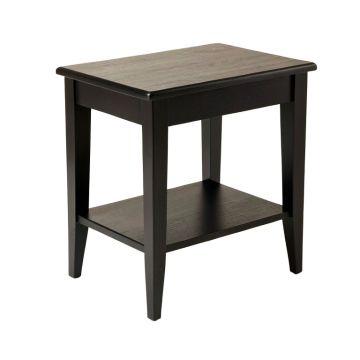 Pine Dell Side Table - Black