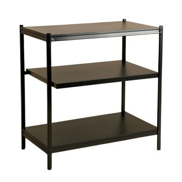 Pine Dale Desktop Shelving Unit - Black
